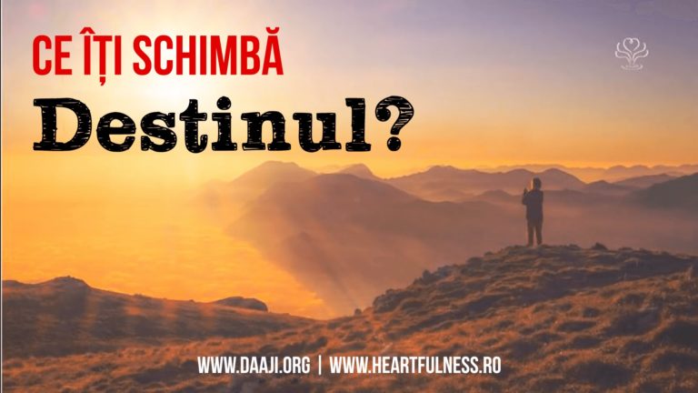 Ce îți schimbă destinul - Daaji - Heartfulness