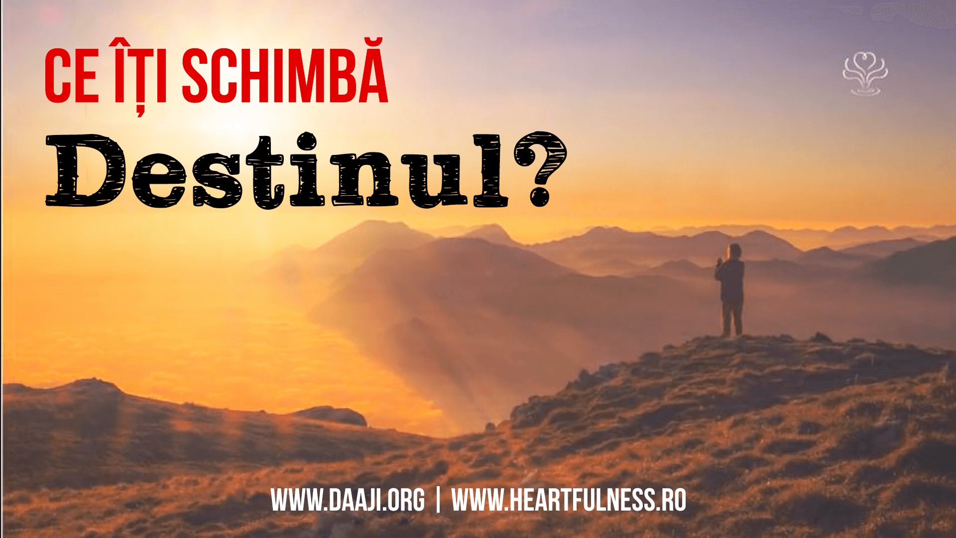 Ce îți schimbă destinul - Daaji - Heartfulness